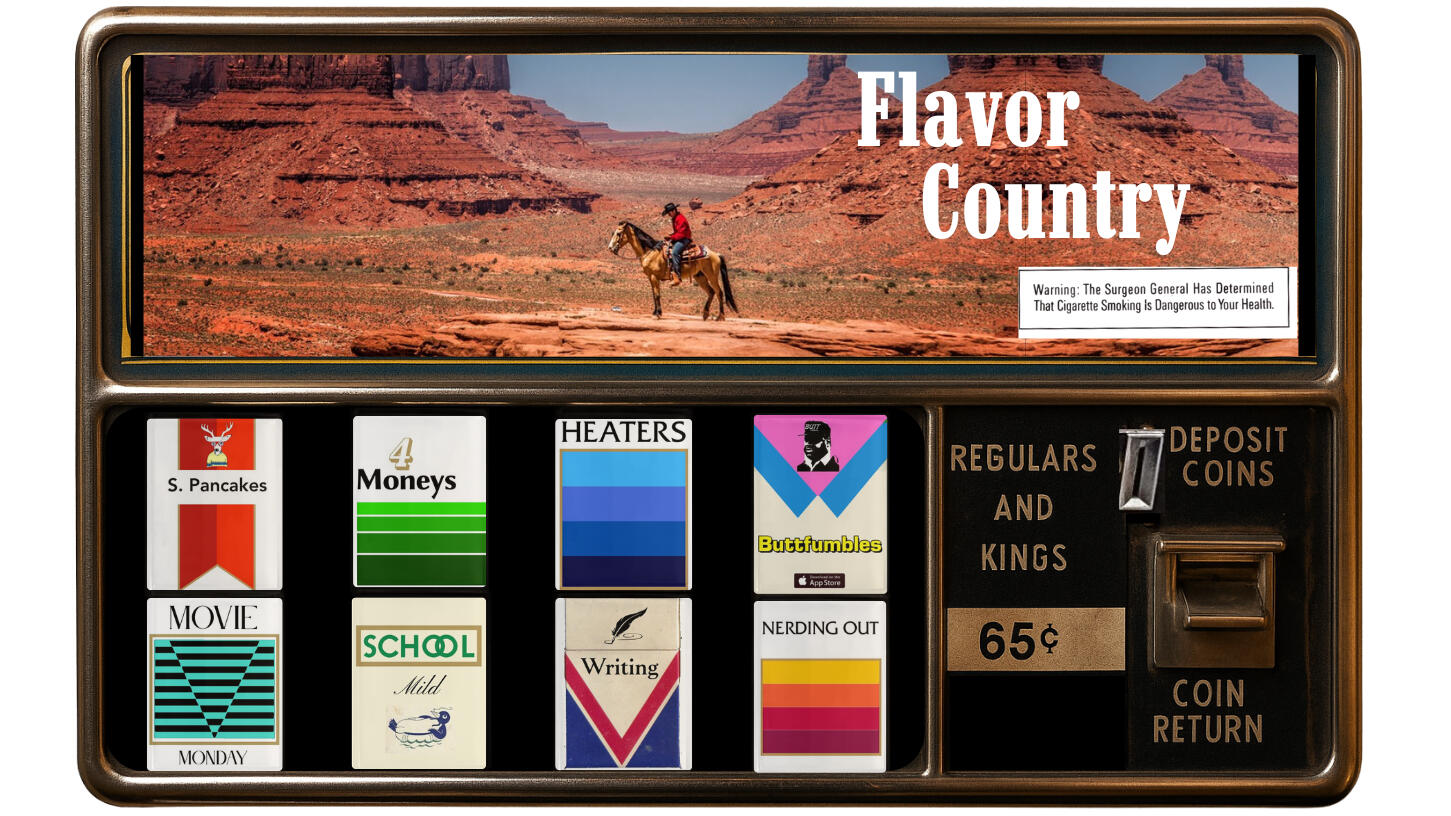 Landing Header with Links